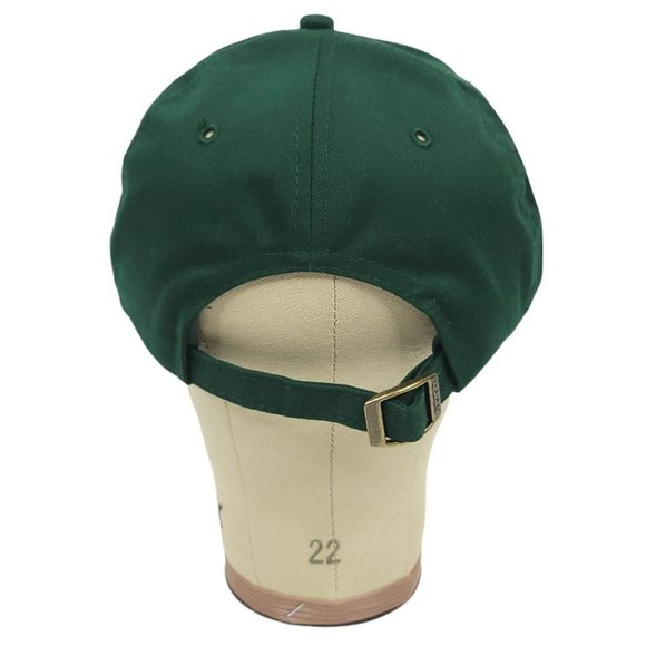 Otto Cap Multifoods Distribution Adjustable Tuck Strap Cap Trucker Hat Green - Picture 2 of 8